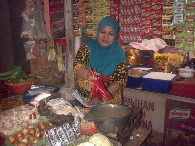 pedagang cabe