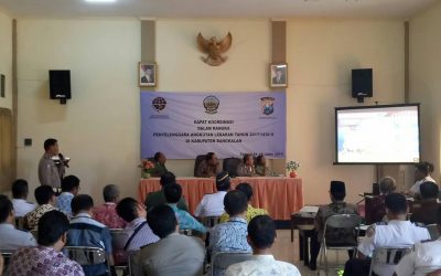 Rapat kordinasi dalam rangka penyelenggaraan angkutan lebaran 2017