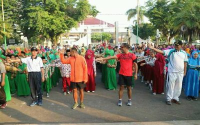 Launching Keselamatan Lalu Lintas 2017 di Taman Paseban Bangkalan