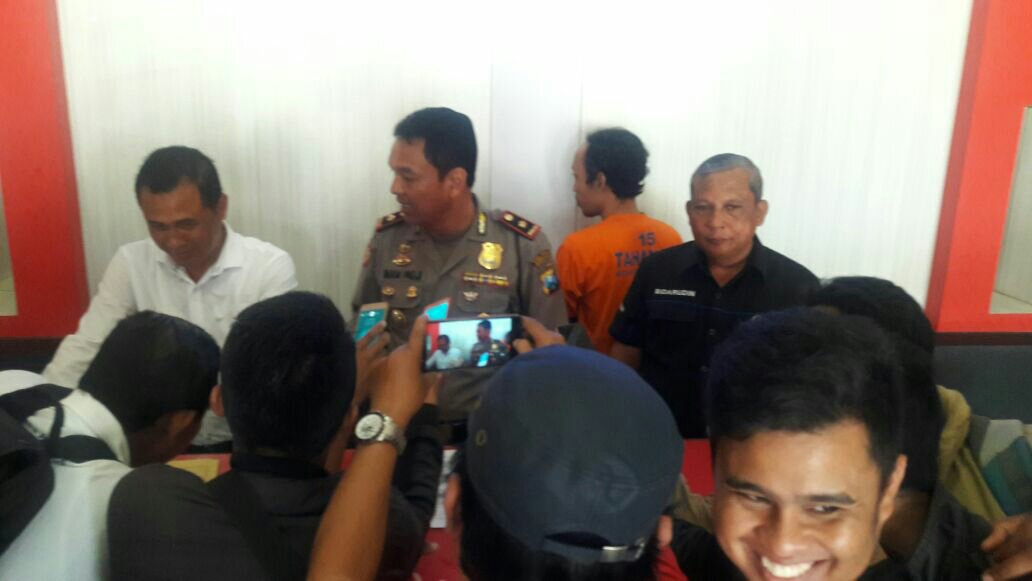 Tersangka kasus pencurian motor diamankan di Polres Bangkalan.