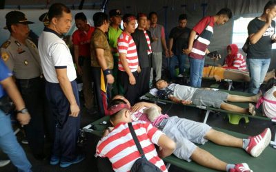 Donor darah dalam rangka HUT ke-62 Satlantas