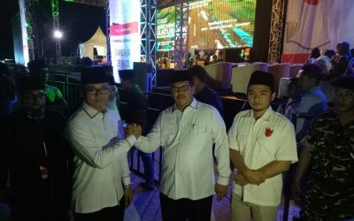 Pasangan bakal calon Bupati dan Wakil Bupati Bangkalan periode 2018-2023, KH Latif Amin Imron- Drs Mohni.